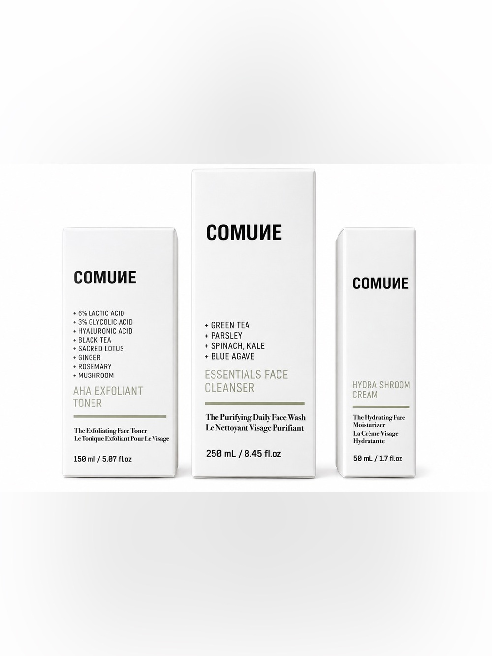 Comune Skincare Bundle +FREE skincare gift